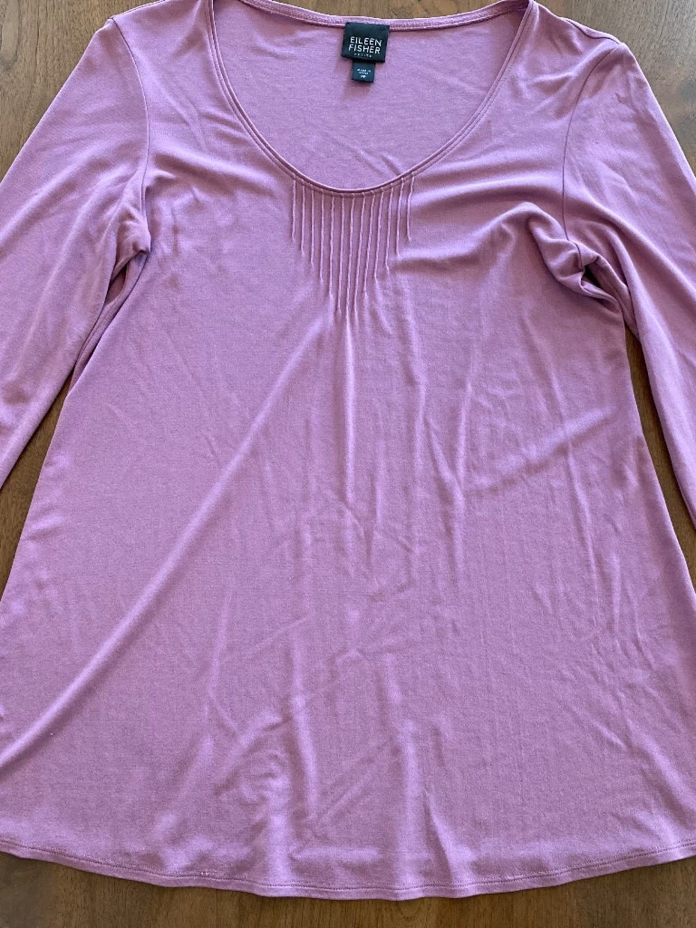 Eileen Fisher Tunic, Women's Petite Petite (PP), 100% silk